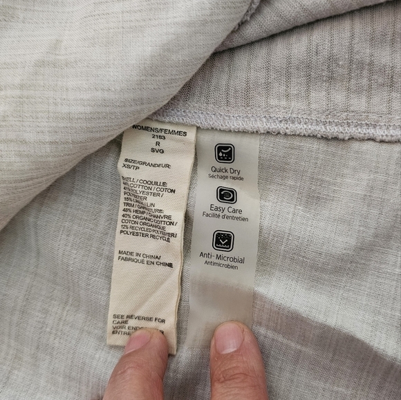 NWT Woolrich Women's outside air eco rich shirt regular fit beige size XS - Picture 4 of 10